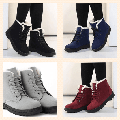 Damenstiefel mit Traktorsohle