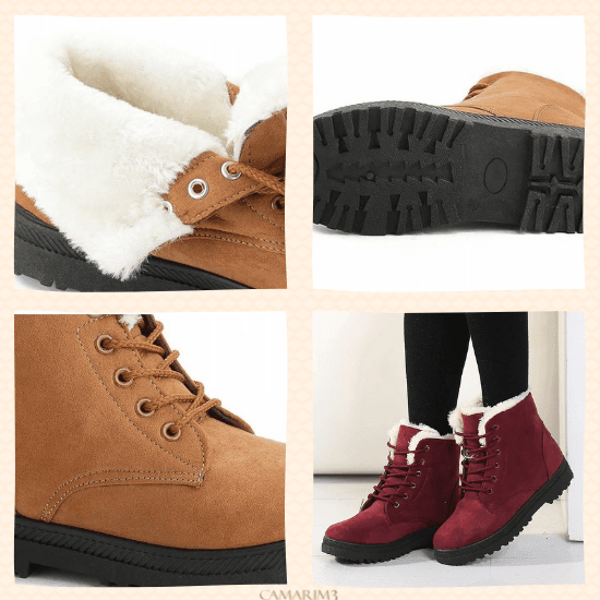 Damenstiefel mit Traktorsohle