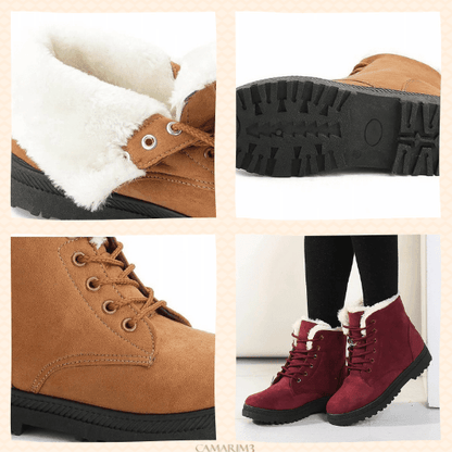 Damenstiefel mit Traktorsohle