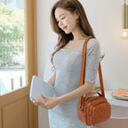 Monaco Damen-Umhängetasche aus ökologischem Leder